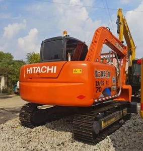 Pelle hydraulique sur chenilles d'occasion Japon 90% Nouveaux composants de 7 tonnes-Engrenage de boîte de vitesses de moteur Bon prix Original bon marché ZX70excavator - Product Image 3