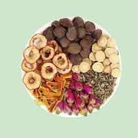 Thé Détox Artisanal Mélangé Wu Mei He Ye Yin pour la Gestion du Poids 95g – Sachet de Thé Herbal Traditionnel de Qualité Supérieure pour l'Exportation