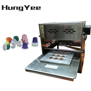 Alumínio elétrico semiautomático folha tampa café cápsula k copo fazendo selagem máquina - Product Image 1