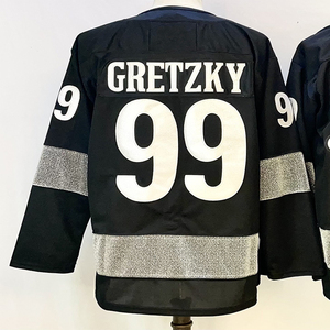 Maglie da Hockey Cucite per Uomo 62 Brandon Montour 37 Yanni Gourde 7 Eberle 9 Adrian Kempe 11 Anze Kopitar 22 Kevin Fiala - Product Image 3