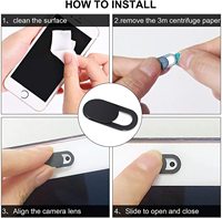 Toptan fiyat Webcam kapağı MacBook dizüstü bilgisayar için kamera kılıfı gizlilik kaymak telefonu korumak Web Cam kapak