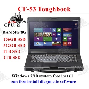 สำหรับแล็ปท็อปพีซี Panasonic Toughbook CF-53 หน้าจอ HD 14 นิ้ว I5-2520M 2.5GHz แรม 8GB SSD 1TB Windows 10 (ปรับปรุงใหม่) เครื่องมือวินิจฉัย - Product Image 4