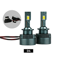 Nouveau phare LED universel de remplacement HID Xénon série D en aluminium D1S D2S D3S D4S D8S 12V IP68 étanche 6500K pour voiture