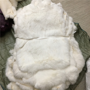 Plaid en <span class=keywords><strong>fourrure</strong></span> de lapin véritable - Product Image 3