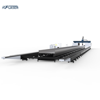 Machine de découpe laser à fibre pour profilés en acier de type H, série HA, usage intensif |   Machine laser CNC pour profilés en I et acier cornière