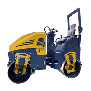 Rodillo vibratorio de 2 toneladas, nuevo compactador de rodillos, compactador de <span class=keywords><strong>carretera</strong></span> de doble tambor con certificado EPA - Product Image 5