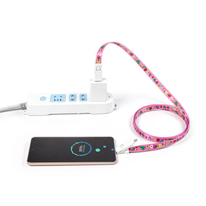 Câble de charge multifonction 6-en-1 60W, 140 cm de long avec crochet pour <span class=keywords><strong>carte</strong></span> d'identité et patch pour téléphones portables – Nouveauté 2026, Vente Flash - Product Image 4