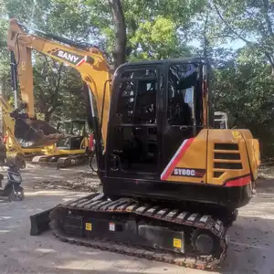 Used Sany 60c Excavator Used Excavator Sany 60 Sany75 Chinese Good Quality Multifunctional Digger In Stock