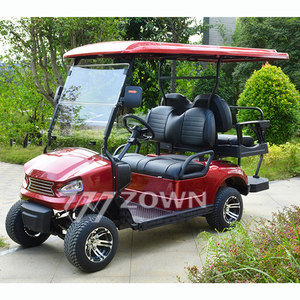 Voiturette de golf électrique 4 places ZOWN au design moderne, batterie au lithium fiable, freinage sûr pour les visites des terrains de golf et des centres de villégiature - Product Image 2