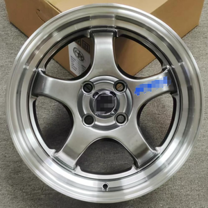 Nouvelles jantes en alliage d'aluminium à rayons multiples de 15 pouces, finition brillante, ajustement universel - Product Image 1