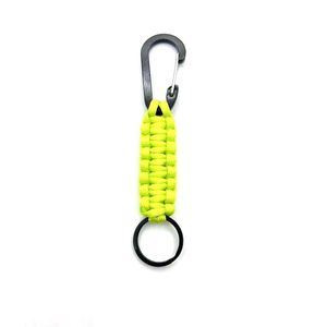 Nylon dây Clasp Carabiner <span class=keywords><strong>Keychain</strong></span> kim loại keyholder da Webbing khóa Keyring treo Clip keyholder Carabiner <span class=keywords><strong>Keychain</strong></span> - Product Image 2
