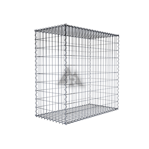 Muros de retención de gaviones soldados Malla de alambre de acero Caja de gaviones y valla de jardín Jaula de piedra elegante 100x100x50cm - Product Image 2