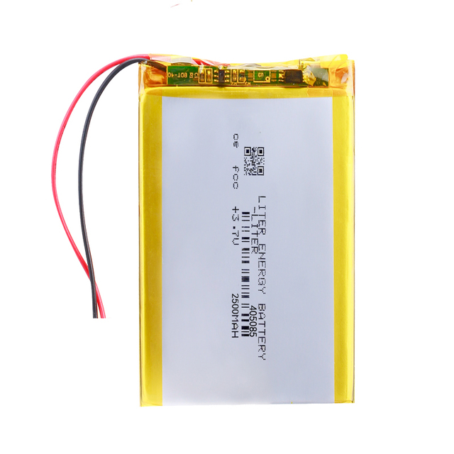 405085 3.7v 2500mah Rechargeable Li-ion Lithium Polymer Battery for Interphone Mobile Phone