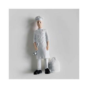 7 cái/bộ nhựa người con số mô hình xây dựng nông dân công nhân nấu ăn hành khách tự làm nhựa nhân vật trẻ em Đồ chơi Nhà búp bê - Product Image 2