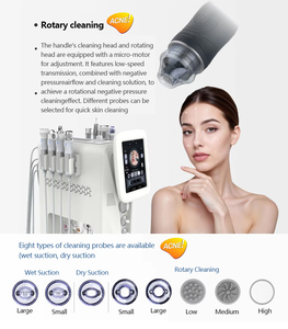 Máquina Facial de Oxígeno con Pantalla Táctil Hidratante, Equipo de Belleza Multifunción con Peeling de Oxígeno - Product Image 5