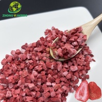 Harga Grosir Stroberi Kering Beku Label Pribadi, Potongan Utuh, Irisan, Kubus, Bubuk Stroberi Kering Beku