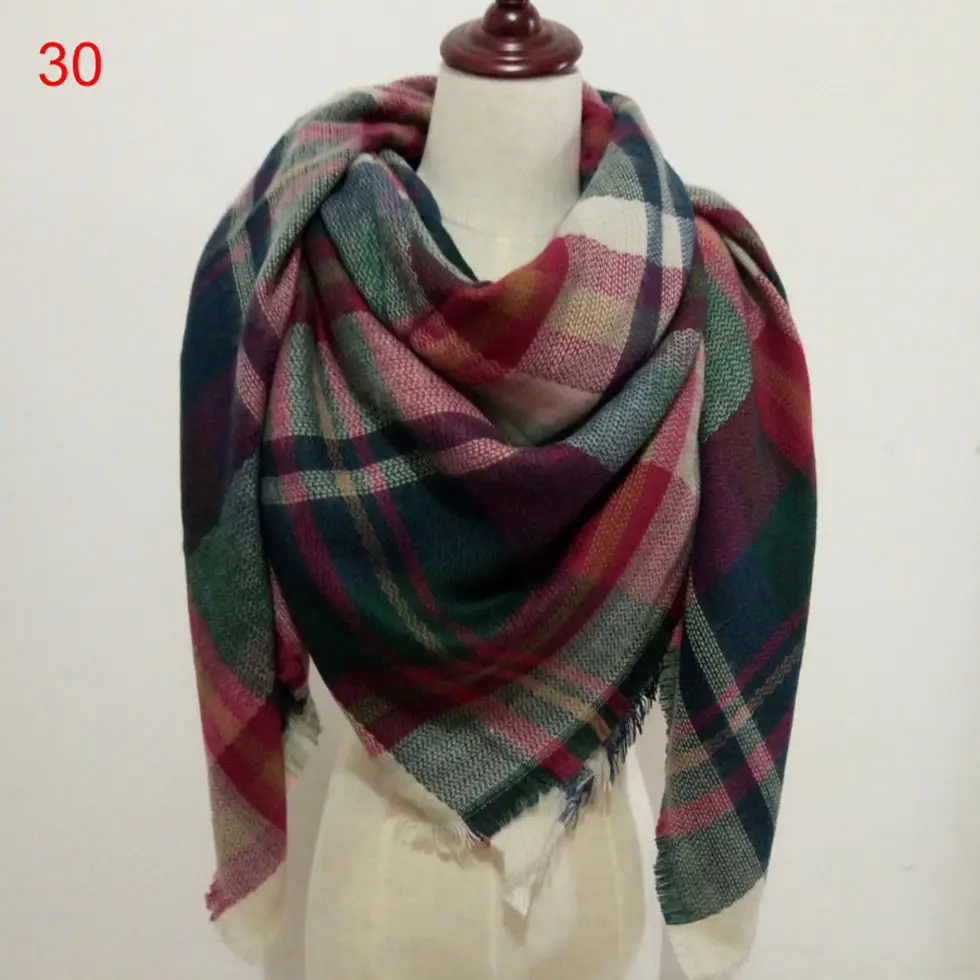 High quality pashmina Acrylic blanket scarf for Women Wrap Shawls