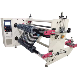 Machine de découpe et de rembobinage automatique 150 m/min 6 kgw/cm avec guidage automatique du ruban et contrôle de tension variable pour film plastique - Product Image 3