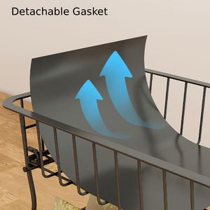 Organizador de Almacenamiento de Cocina, Cesta Multiusos Móvil para Frutas y Verduras, Carrito con Ruedas para Aperitivos, Estante con Ruedas para el Hogar - Product Image 4