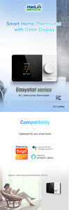 HaiLin <span class=keywords><strong>Thermostat</strong></span> intelligent ES-PB avec écran couleur Tuya Wifi et TFT et Alexa Google programmable pour <span class=keywords><strong>chaudière</strong></span> à pompe à chaleur gazole - Product Image 4