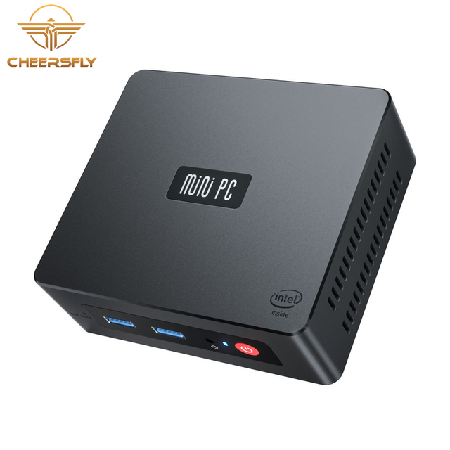 GK35 Pro New Intel Gemini Lake J4105 Quad Core DDR4 SSD Mini Computer 4K Dual Display Support EU/US/UK Plug 10/Ubuntu Business