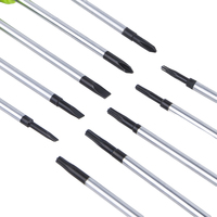 Ensemble de tournevis magnétique en acier CR-V multifonctionnel Qixin pour la réparation automobile, ensemble d'outils de réparation ménagers, kit de tournevis chromé