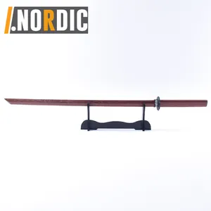 Pedang Bambu Kayu Seni Bela Diri, Latihan Pedang Bambu Pedang Katana Latihan Pedang untuk Iaido Kendo dan Pagar Jepang