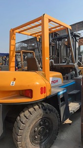 Efficient and Powerful 8ton Diesel <b>Used</b> TCM FD80 Forklift Budget-friendly Japan Original TCM FD80 Forklift - Product Image 4