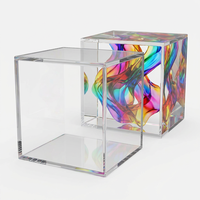 Boîte de présentation de cartes à collectionner en acrylique sur mesure, résistante aux UV, haute transparence, fabriquée directement en usine