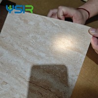 Revêtement en pierre flexible, durable et anti-fissures pour façades commerciales