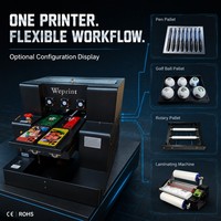 Commercial A4 UV Printer for Phone Case Crystal Label USA Mexico DDP XP600 2 in 1 Flatbed Machine for Small Business