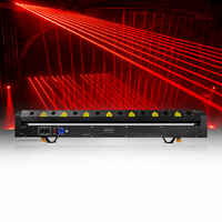 Barre lumineuse laser mobile LIRO 8 yeux, lumière laser rouge professionnelle pour DJ, spectacle sur scène, événements et fêtes