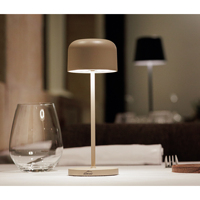 Lámpara de mesa Lune Sand, diseño minimalista, acabado mate, decoración de iluminación interior