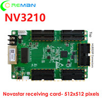 Carte de réception d'affichage LED 512x512 pixels, carte de réception Novastar MRV532 NV3210 pour Hub320, module LED 26 broches P1.25 P1.53 P1.667