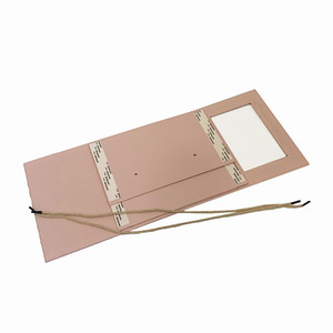 High-End Rigid Gift <b>Boxes</b> With Window Die Cut Plastic Liner Rectangle Ivory Board Custom Packaging For Flowers And Crafts - Product Image 2