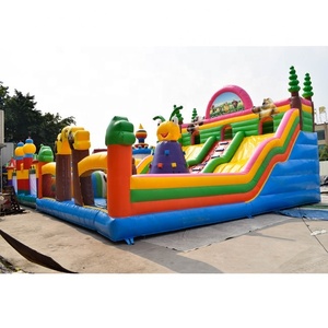 Trẻ Em Thương Mại Sân Chơi Bouncy Castle Slides Inflatable Công Viên Giải Trí Bán - Product Image 3