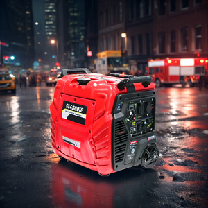 Remote Control 220V AC Output EPA Certified 60Hz Frequency Silent Remote Auto-Start Portable Gasoline <b>Generator</b> SE4500iE Silent - Product Image 5