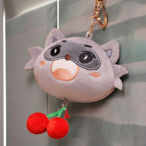Новый Kpop случайный детский на заказ 10 см плюшевый брелок с кроликом кулон фигурка для автомобильной сумки или ключница - Product Image 2