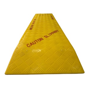 Cubierta de Acero Plástico de Alta Densidad para Zanjas, Capacidad de Carga de 1 Tonelada, Advertencia de Tráfico, Construcción, Color Amarillo Shunlu, 2025 - Product Image 1