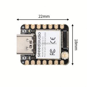 ESP32S3 Seeed Studio XIAO 2.4G บอร์ดพัฒนาซีดูอิโน ESP32-S3 WiFi ไร้สาย BT Mesh 5.0 8MB โมดูลสำหรับอาร์ดูโน่ - Product Image 2