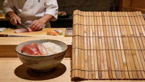 Tapis à <span class=keywords><strong>sushi</strong></span> réutilisable en bambou écologique, certifié FDA, 27x27cm, pour <span class=keywords><strong>sushi</strong></span> <span class=keywords><strong>Izakaya</strong></span> et cuisine à domicile - Product Image 6