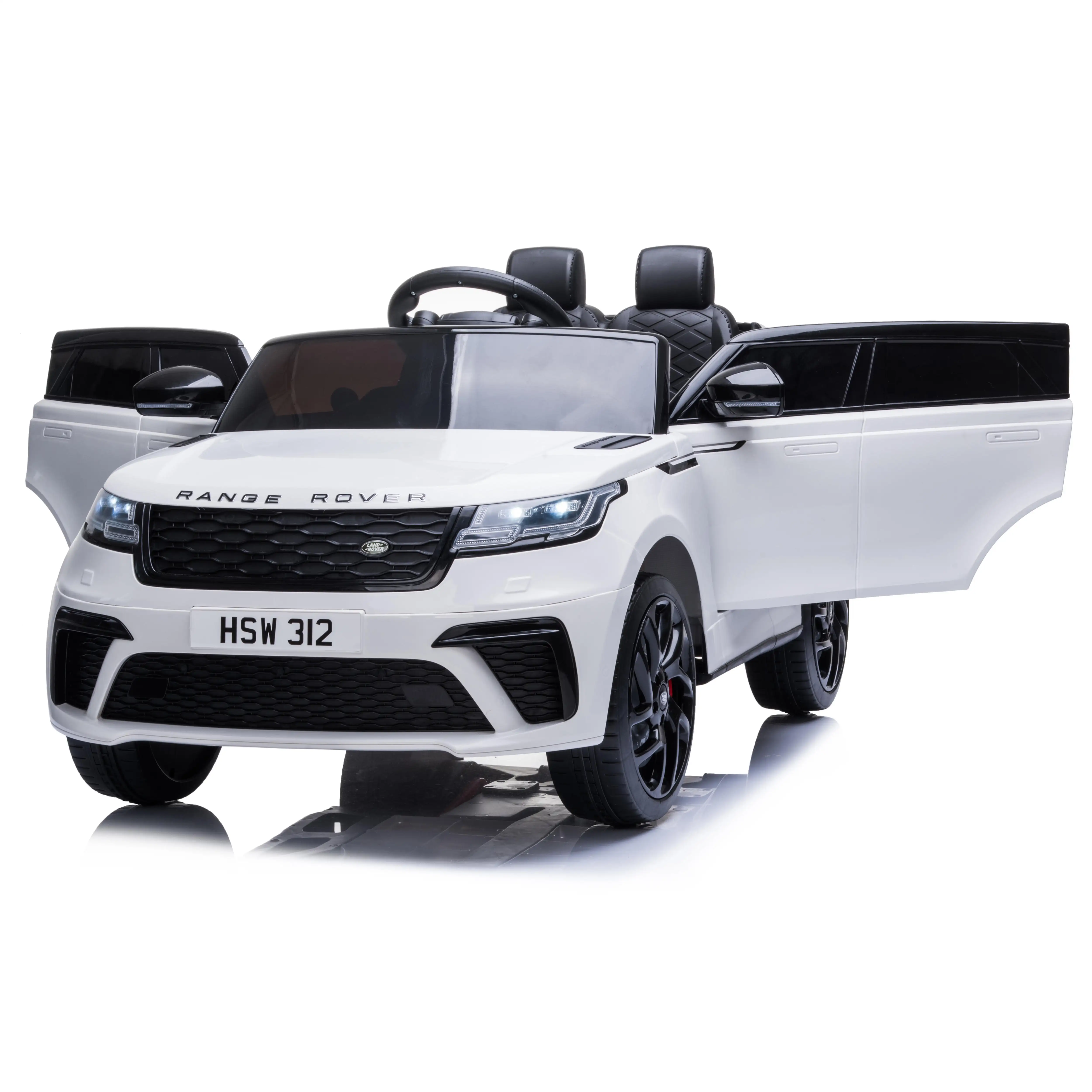 2021การออกแบบใหม่เด็กได้รับใบอนุญาตช่วง Rover Velar พลังงานไฟฟ้าแบตเตอรี่นั่งบนรถเด็กของเล่นรถควบคุมระยะไกล