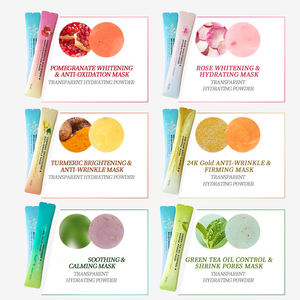 Ventas calientes Hydro Face Skin Jelly Mask Cúrcuma Rosa Té verde Lavanda Máscara hidratante transparente <span class=keywords><strong>en</strong></span> <span class=keywords><strong>polvo</strong></span> - Product Image 3
