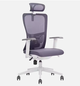 Cómoda Silla de Oficina Ergonómica Giratoria y Reclinable de Diseño Moderno con Tapicería de Tela - Product Image 2