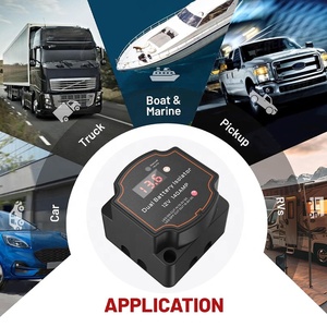 Kit Isolatore Intelligente VSR 12V 140A, Relè Isolatore per Batteria, Caricabatterie Automatico <span class=keywords><strong>Doppio</strong></span> per Auto Tipo PC - Product Image 4