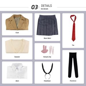 ชุดคอสเพลย์ตัวละครอนิเมะ: ชุดเสื้อคลุมสเวตเตอร์ Mai-<span class=keywords><strong>senpai</strong></span> สำหรับเล่นบทบาทสมมติในวันฮาโลวีน - Product Image 5