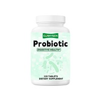 Comprimés probiotiques DOM OEM avec Lactobacillus Acidophilus, favorisent la santé digestive et immunitaire et aident à soutenir la flore intestinale