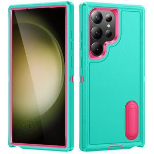 Kickstand Mobile Cover para <span class=keywords><strong>Samsung</strong></span> para Galaxy S25/S24/S23/S22 Ultra Plus A06/A16/A26/A36/A56/S25 Edge 10 Color PC Phone Case - Product Image 3
