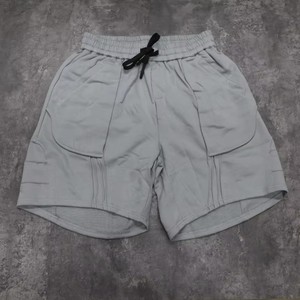 Custom Logo Men Drawstring Shorts Jogging Pants Men Street Swear Factory Men's Summer <b>Cargo</b> Shorts 100% Cotton - Product Image 3