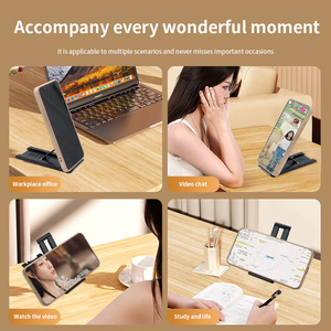 Giá đỡ điện thoại di động đa năng, có thể điều chỉnh, làm bằng nhựa ABS, gấp gọn được, nhỏ gọn, tiện dụng để để bàn năm 2025 - Product Image 2